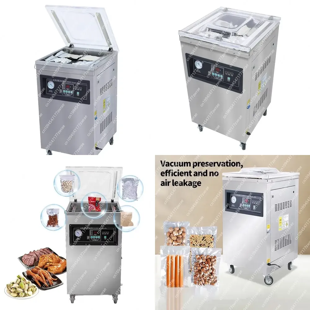 Commercial Printing And Packaging - DZ-500 Vacuum Sealer Support Transparent Foil