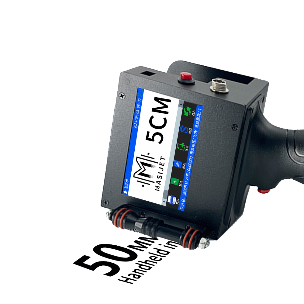 Label Printer - Handheld 50mm large font coder inkjet
