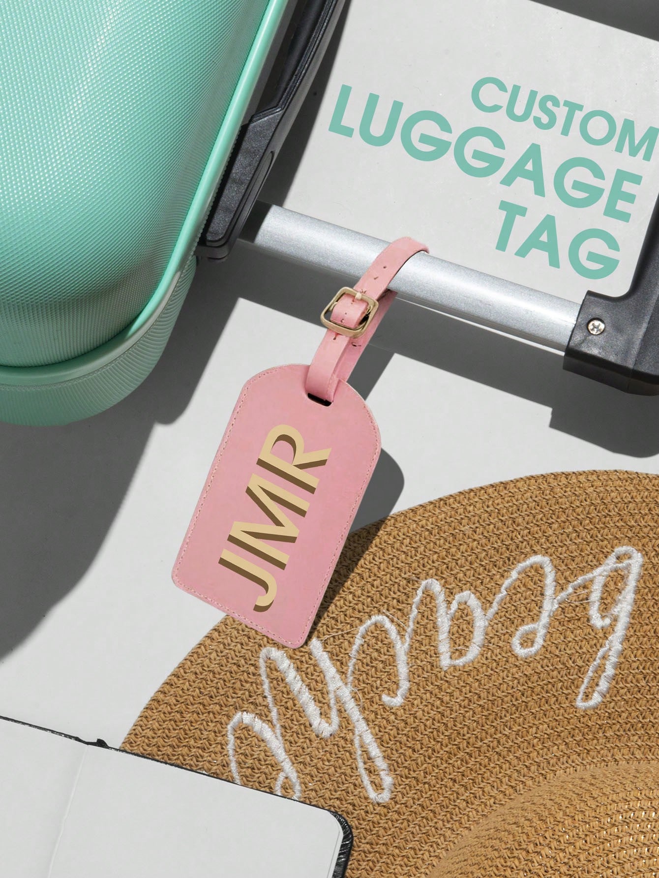 Personalized Initial Luggage T - Label Maker ulasan dan harga