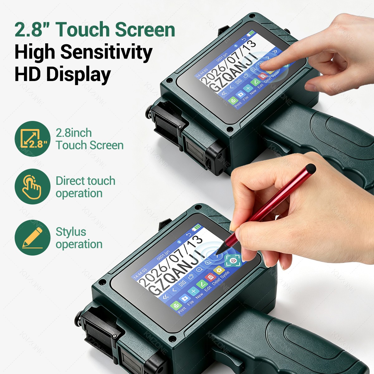 12.7mm Handheld Inkjet Label P - Label Maker ulasan dan harga