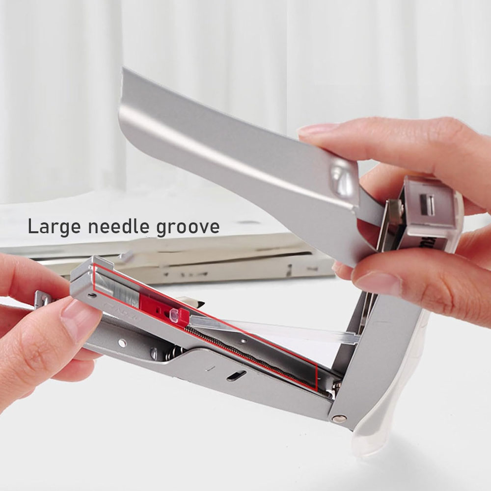 1pc metal handheld stapler, le - Stapler Heavy Duty ulasan dan harga