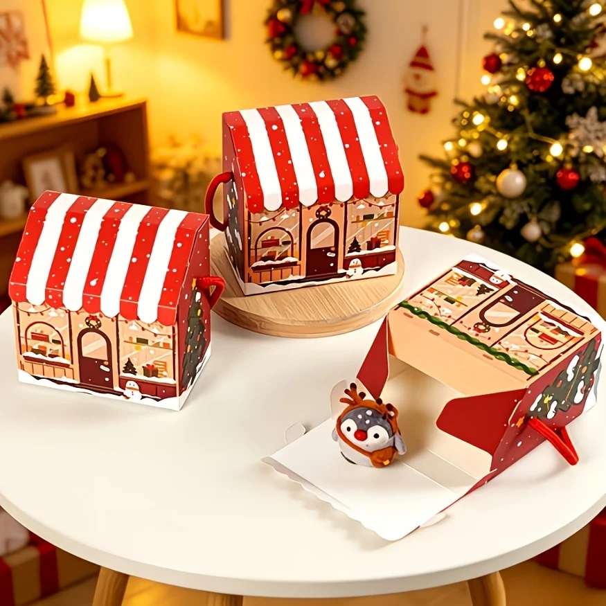 10pcs Christmas House-shaped G - Printer Paper ulasan dan harga