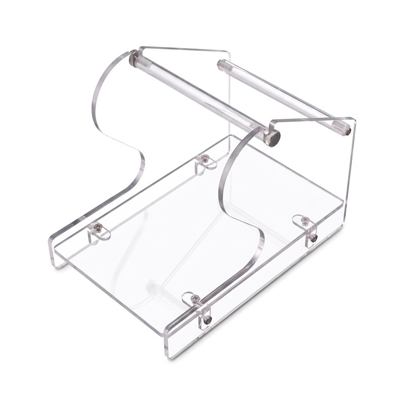 Hot-Sticker Roll Holder Acryli - Label Printer ulasan dan harga