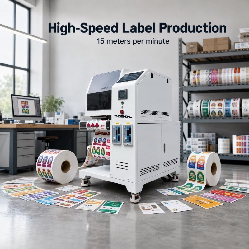 Roll-to-Roll Inkjet Printer Hi - Label Printer ulasan dan harga